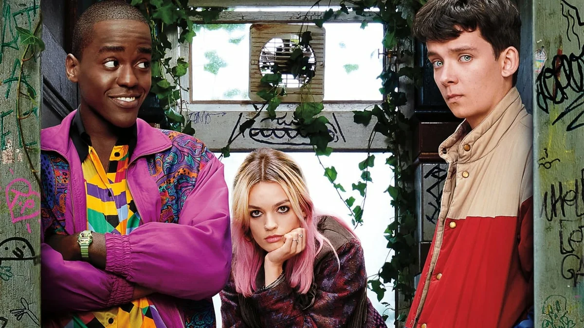 Главные герои сериала "Sex Education"