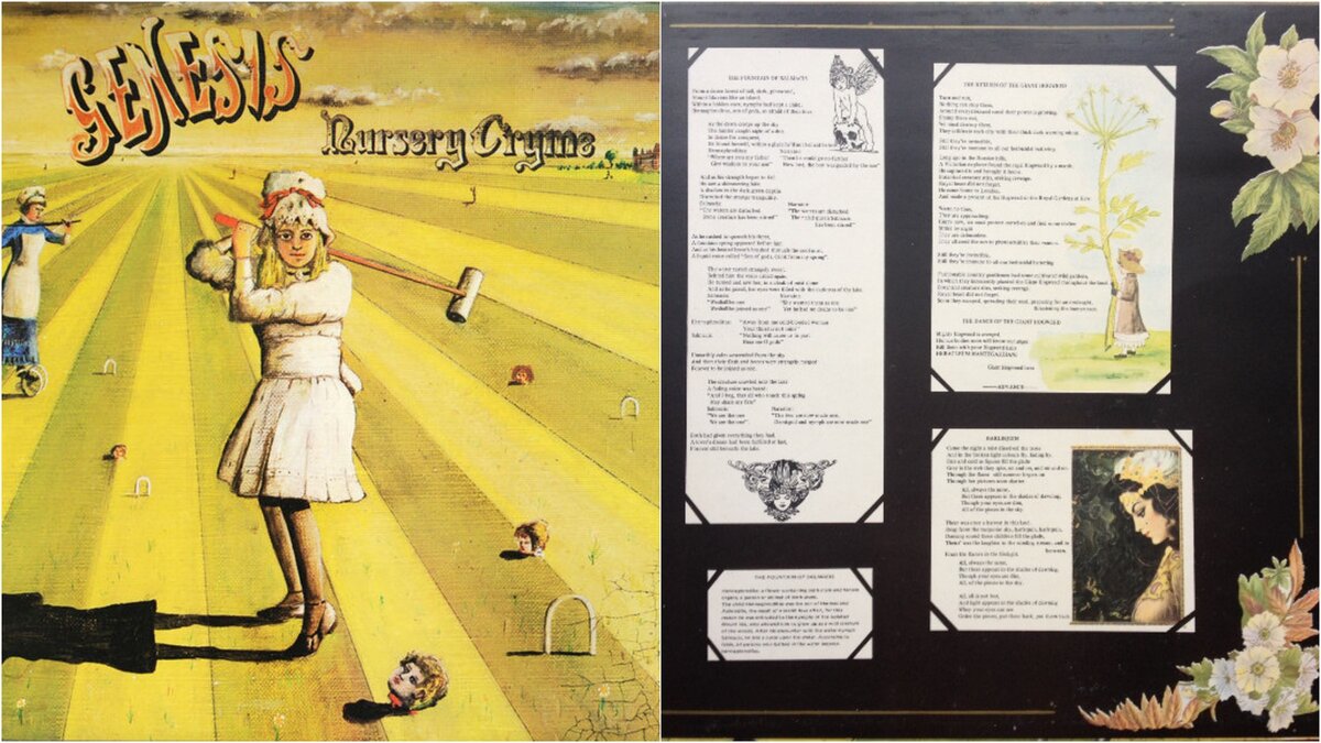 Обложка виниловой пластинки «Nursery Cryme». www.discogs.com 