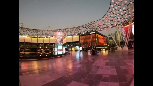 Едем в Дубай с Флагман Трэвел. 13 серия: Гуляем по City Walk Dubai. Магазины, кафе и т.п.