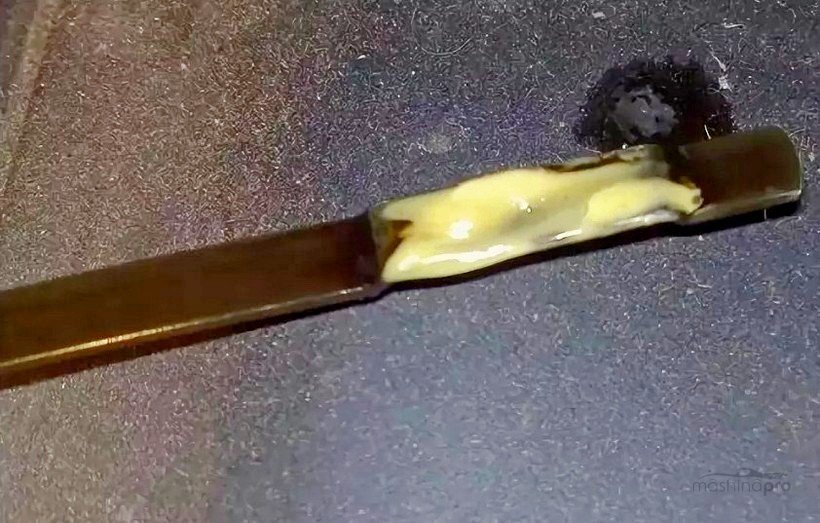 Эмульсия на щупе