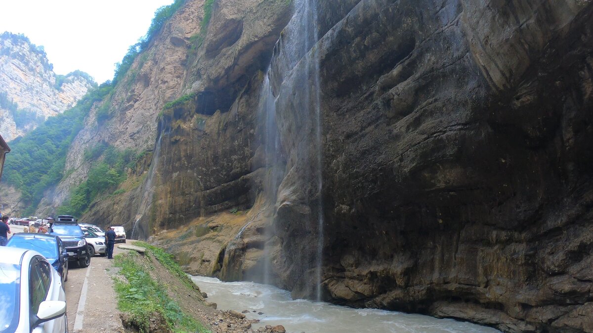 Чегемское ущелье Кабардино Балкария зимой