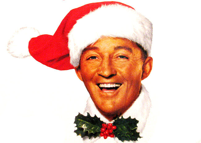 Бинг Кросби на обложке сингла «White Christmas».