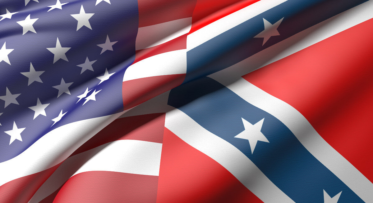 Север против юга. 