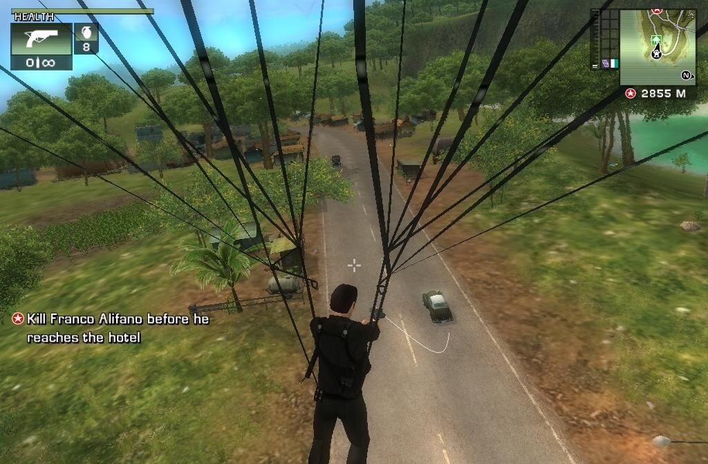 Игры где надо подниматься. Just cause игра 1. Just cause 2006. Just cause 1 ps2. Just cause 1 Gameplay