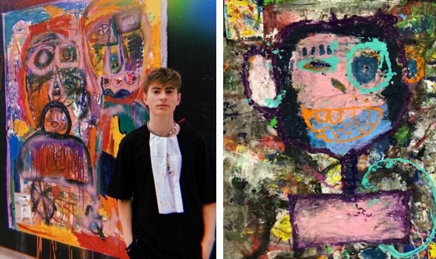 У Марка Кондратюка проходят уже свои персональные выставки.