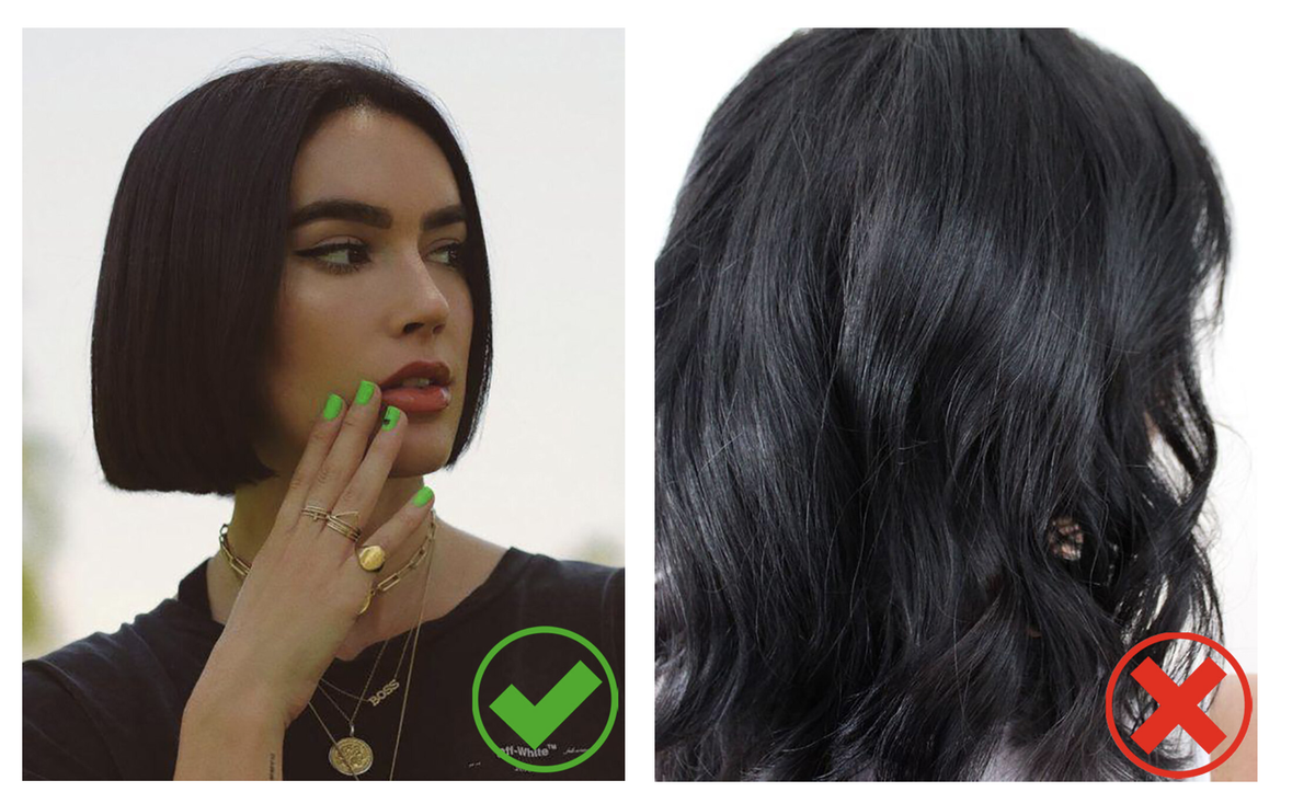 Следи за тем, чтобы окрашивание волос сочеталось со стрижкой