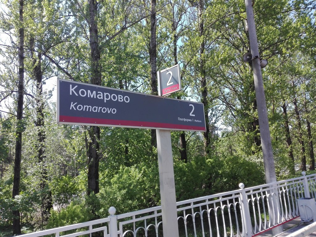 Комарово план поселка