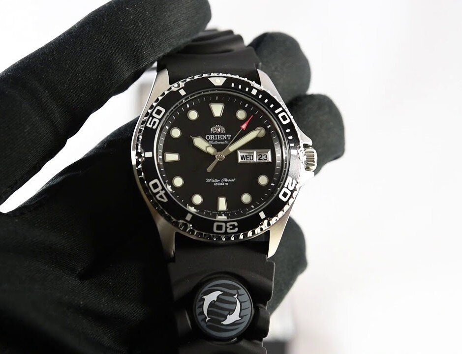 Герой сегодняшней публикации - прекрасные дайверские Orient Ray II на "механике"