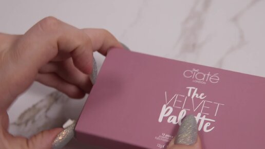 Живые свотчи Сiate London The Velvet Palette