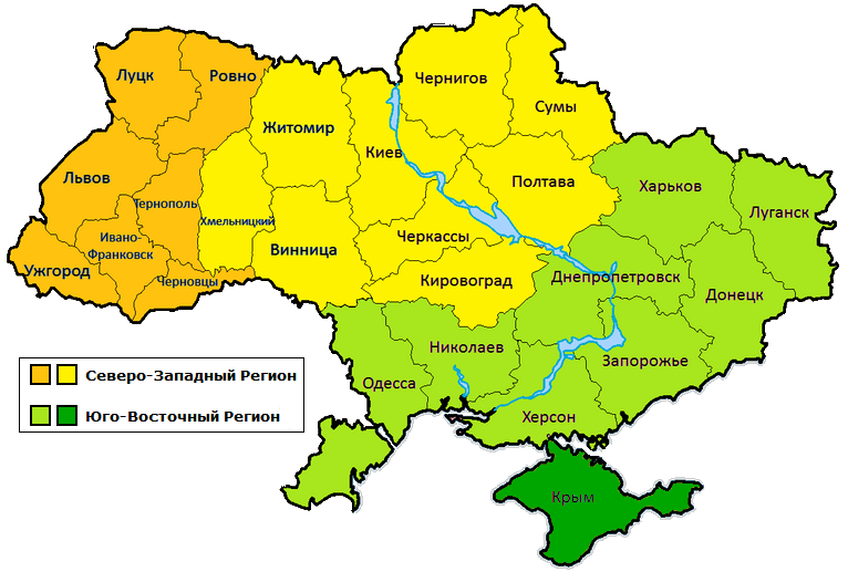 Карта украины иванково