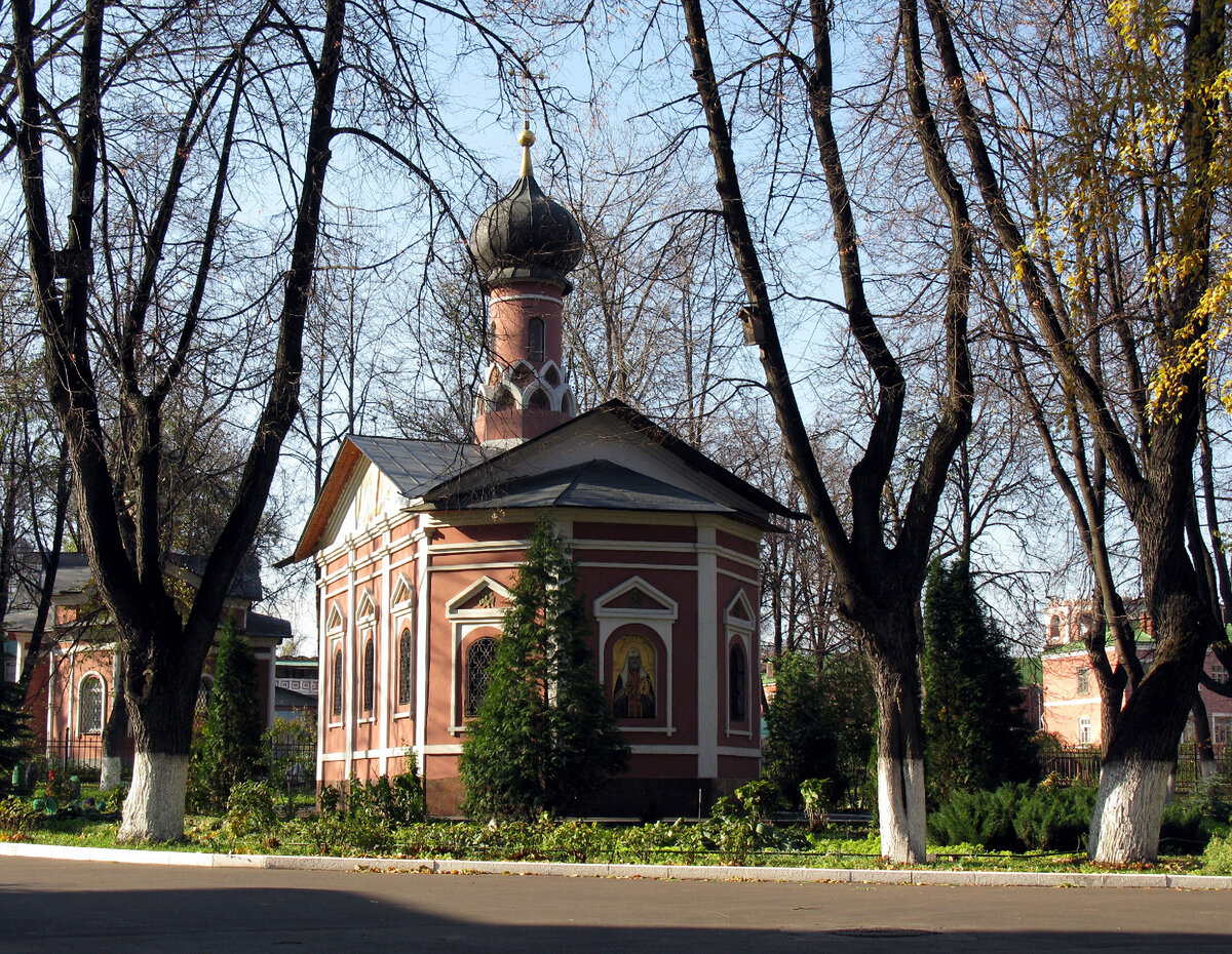 донской монастырь храм серафима саровского