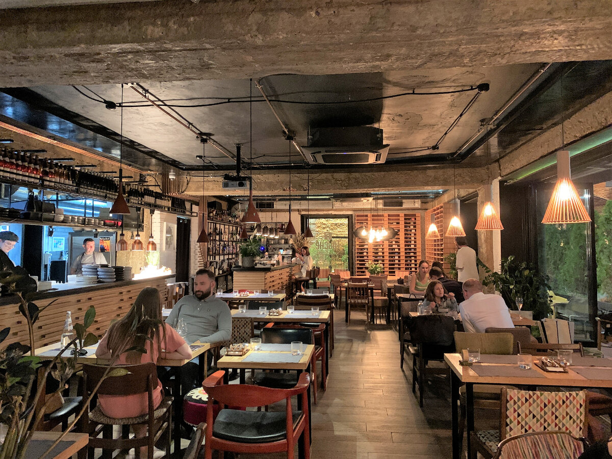 Интерьер ресторана Touche