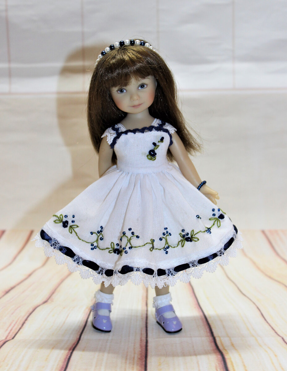 Куколка Heartstring doll в новом наряде, фото и работа автора