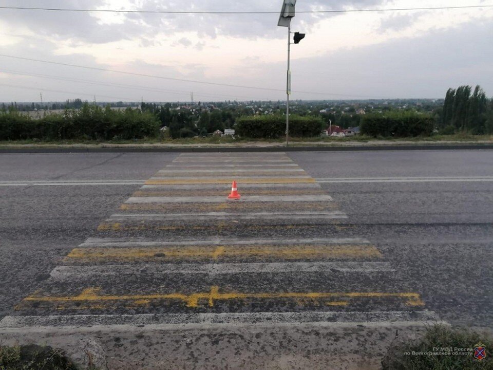     В Волжском пенсионера сбили на зебре.  ГУ МВД по Волгоградской области