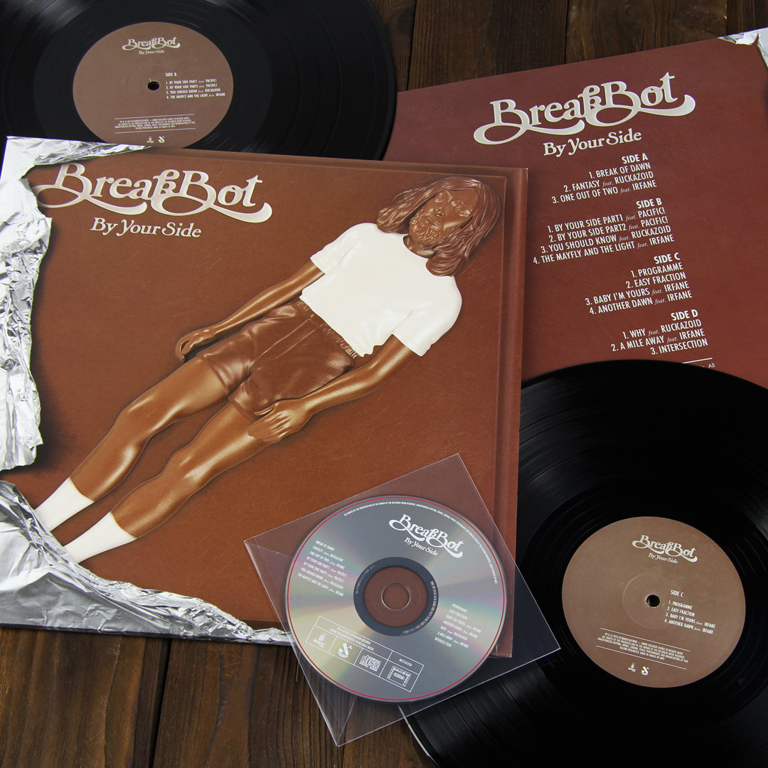 Виниловая пластинка Breakbot - By Your Side (2 LP + CD)