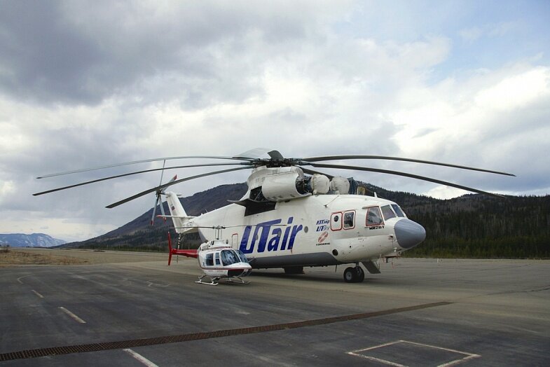 Вертолёт сверхтяжёлого класса Ми-26 © heli.utair.ru