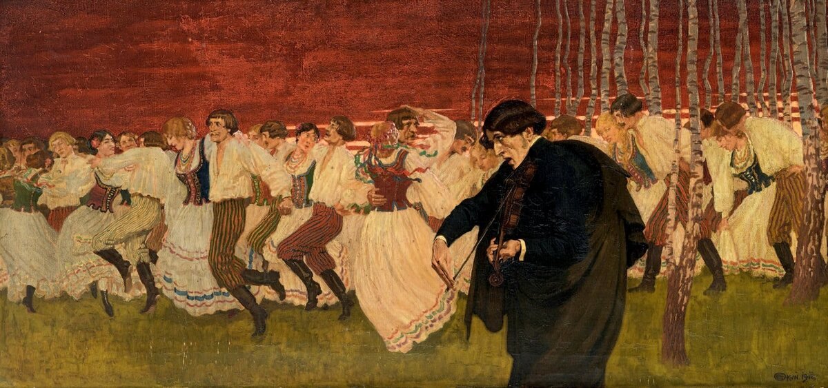 Эдвард Окунь. «Мазурка Шопена», 1911 год © Public Domain