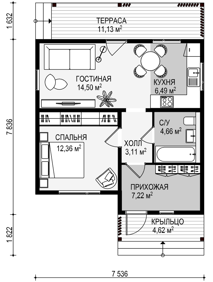 План дома