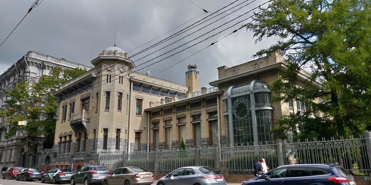 Особняк Матильды Кшесинской, Санкт-Петербург, фото автора стати, 2022г.