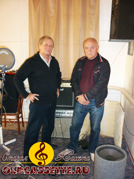 Николай Беловолов (виа Орфей) и Виктор Кофанов - 1 октября 2011 года - oldcassette.ru
