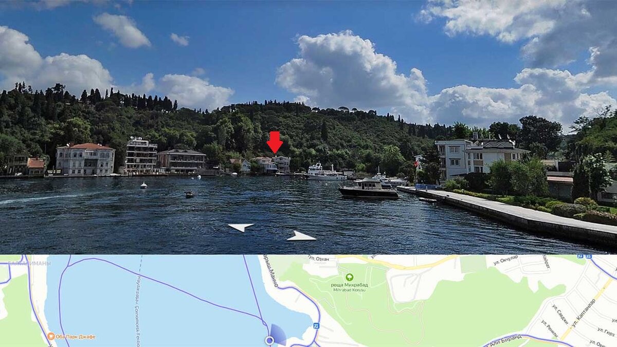 Панорама Яндекс карты