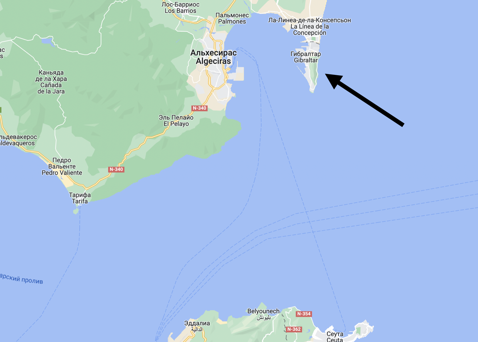 Найдите на физической карте евразии проливы гибралтарский. Остров Гибралтар на карте. Пролив Гибралтар на карте. Гибралтарский пролив на карте. Гибралтарский море на карте.