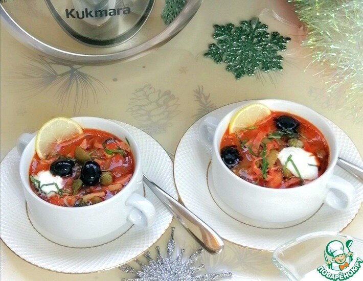 Солянка сборная мясная на говяжьем бульоне с колбасой, пошаговый рецепт с фото на internat-mednogorsk.ru