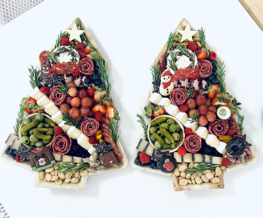 Ещё вариант закуски в виде ёлки