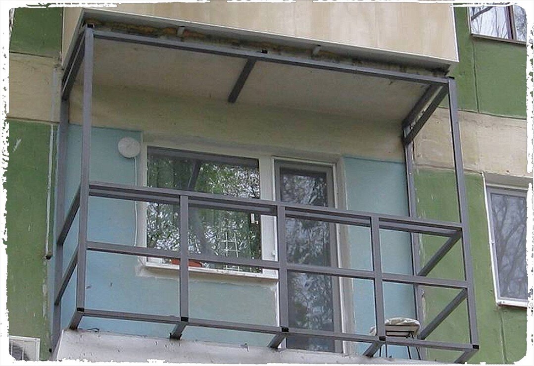 Остекление металлом