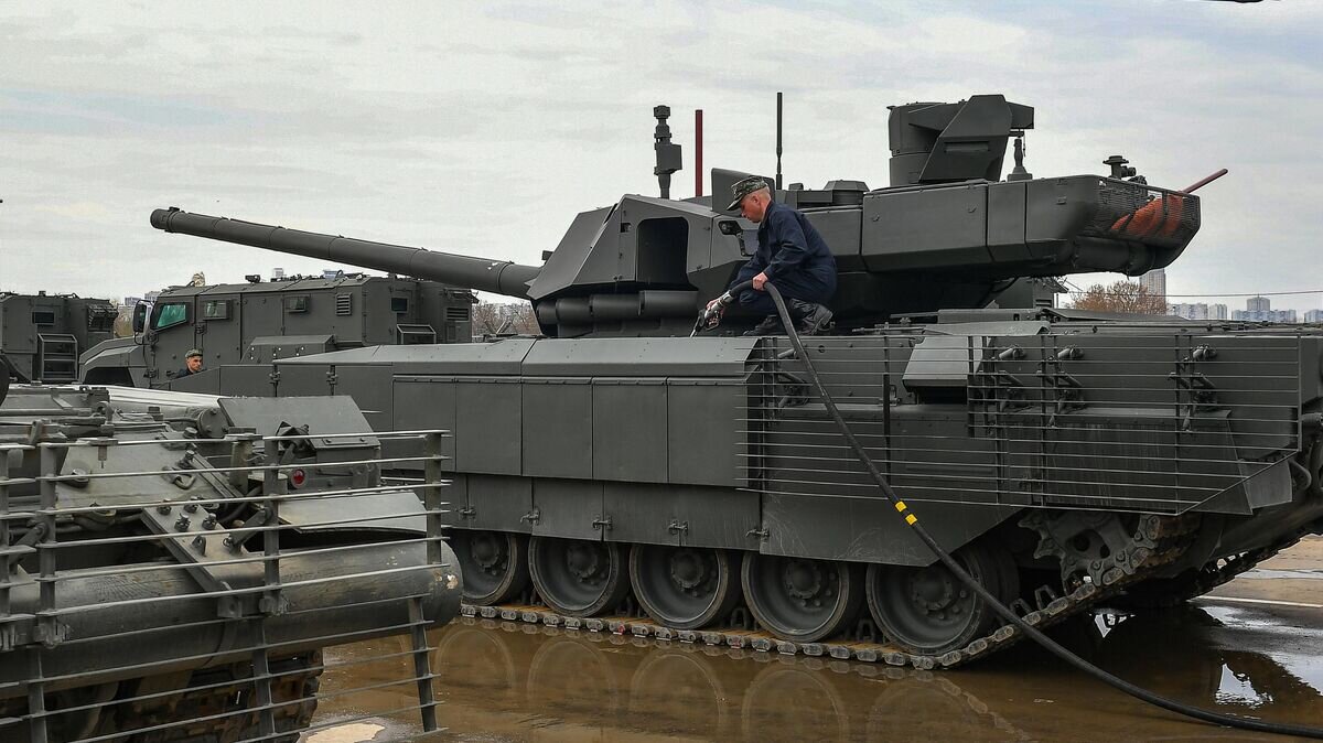    Танк Т-14 "Армата"© РИА Новости / Александр Вильф