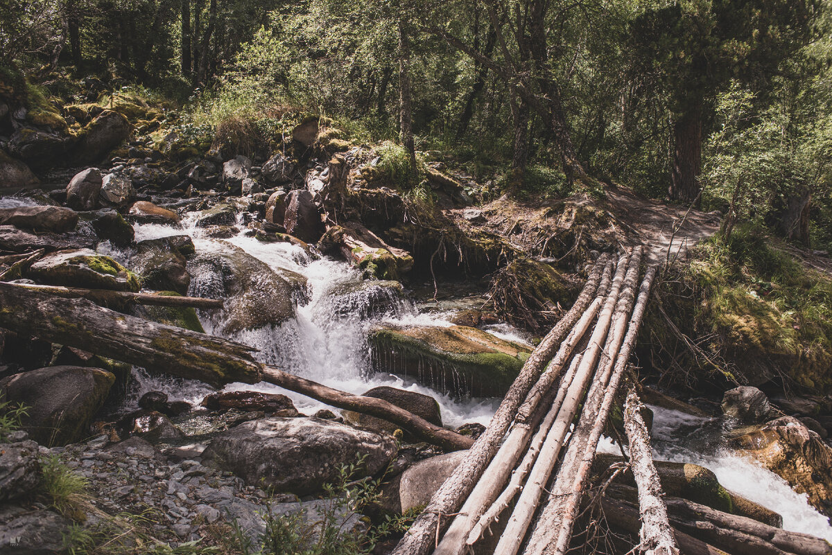 Переход у реки Текелюшка.