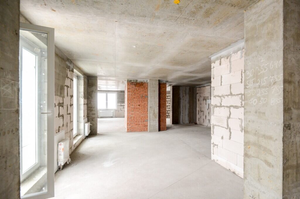 Вариант квартиры без отделки