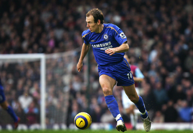 Арьен Роббен так и не смог проявить себя в Челси, исходя из всех своих возможностей