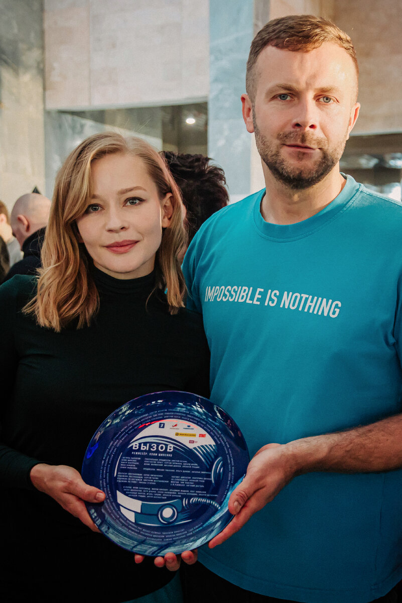    Юлия Пересильд и Клим Шипенко