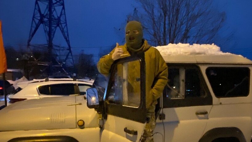    Передача УАЗ бойцу в Лобне ©предоставлено отделением "Боевого братства" г. Лобни" Фото