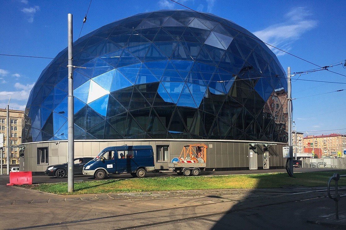 "Яйцо Сокола", Центральный диспетчерский пункт управления движением. Фото: Gennady Grachev / Википедия