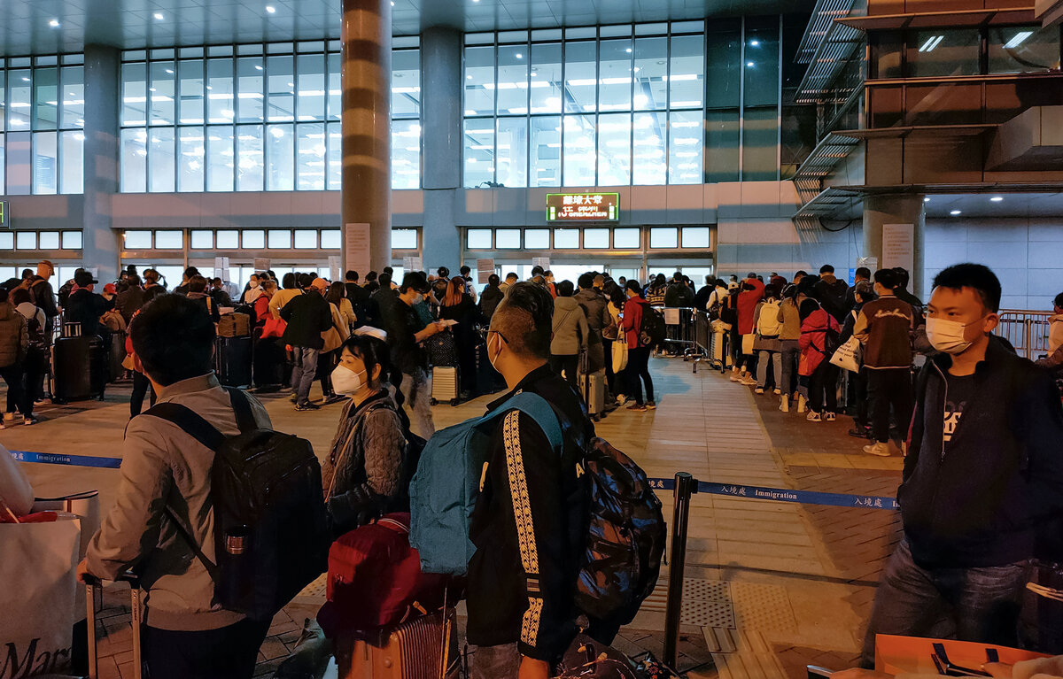    Контрольно-пропускной пункт Shenzhen Bay Port между Гонконгом Шэньчжэнем  Александр Зюзин/ТАСС