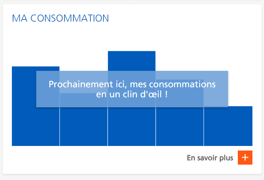 "Скоро здесь будет информация о моем потреблении в мгновение ока"... "Скоро" длится уже 2,5 месяца.
