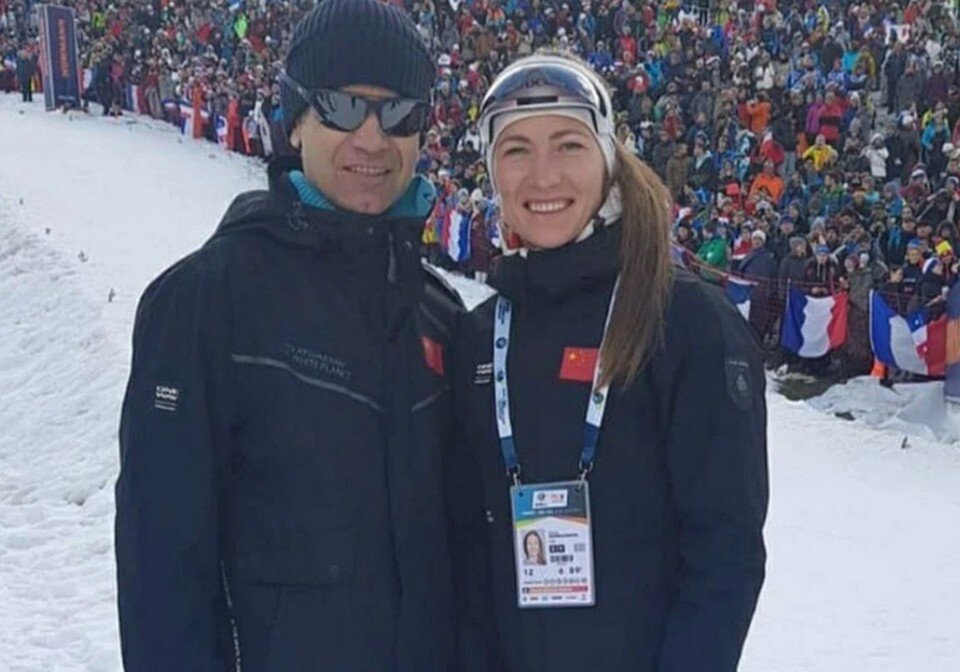     В 2019-2022 годах биатлонная чета работала со сборной Китая. Фото: соцсети