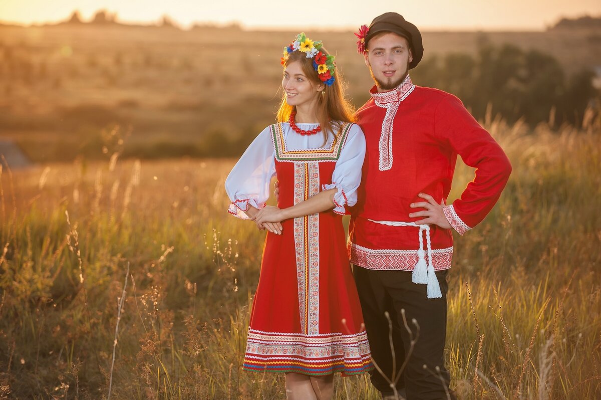 Традиционная одежда россии