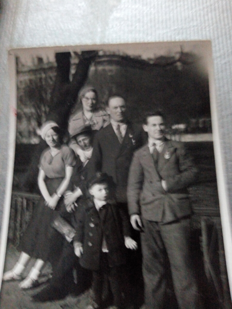 Семья Канцепольских. Ленинград, середина 1930-х годов