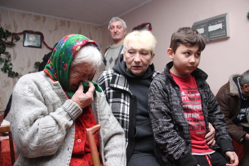     Жителей Соледара разместили в Шахтерске. Фото: АГ ДНР