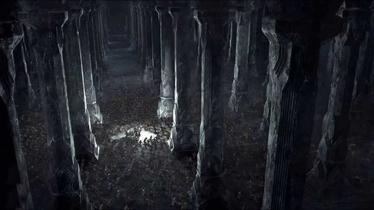 Анфилады копей в Мории. Из открытых источников