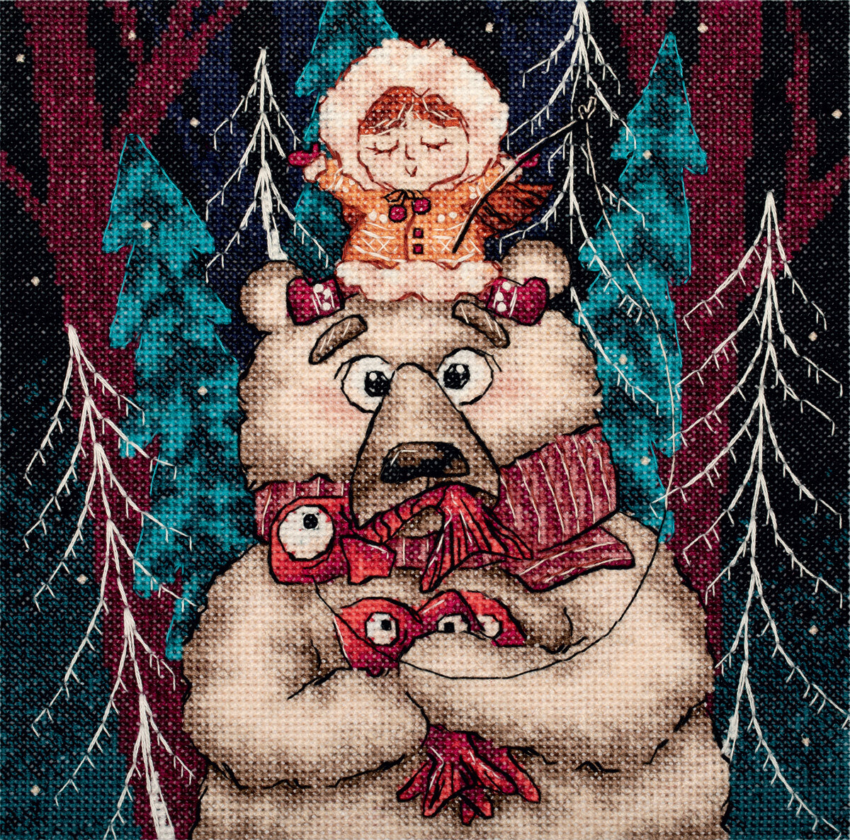 VK-7304 Зимняя рыбалка PANNA