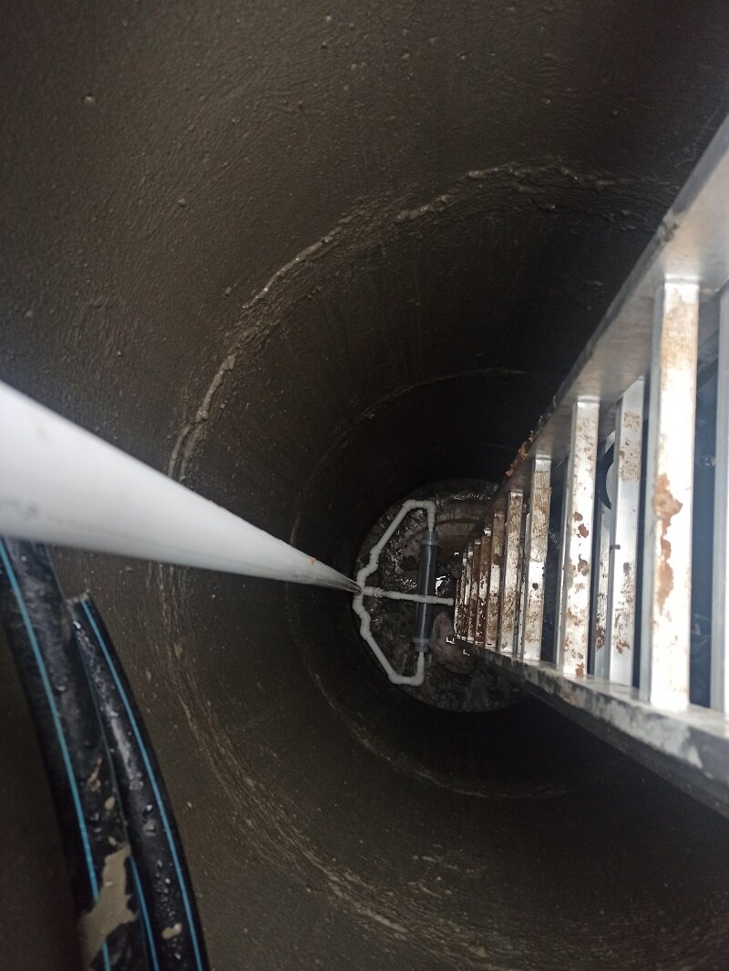 Аэратор в колодце