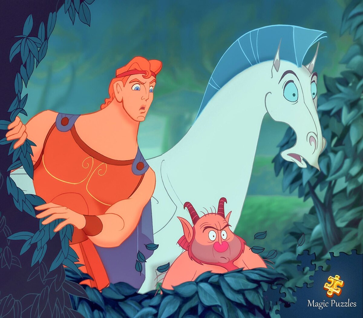 Пегас из мультика "Геркулес"