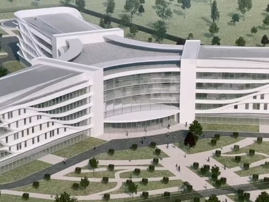     Проект Детской многопрофильной больницы в Нижнем Тагиле / фото: скан видео со страницы Владислава Пинаева во "ВКонтакте"