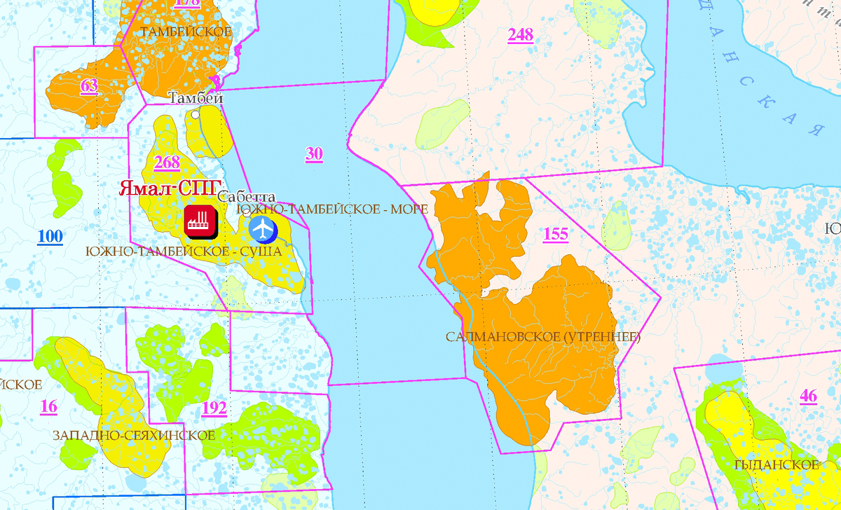 Тамбейское месторождение. Утреннее месторождение на Гыданском полуострове. Салмановское месторождение на карте России. Гыданский полуостров месторождения утреннее. Полуостров Салман.