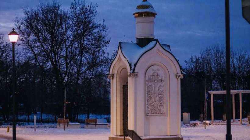    Ул. Чайковского (пешеходная зона ) и Демьяновский проезд, г.о. Клин © Пресс-служба Губернатора и Правительства Московской области