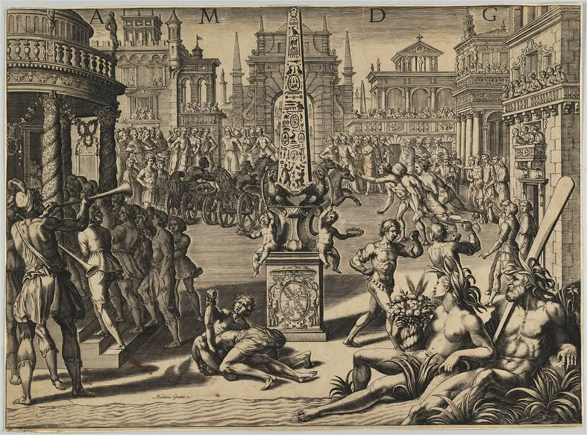 Обелиск в Константинополе.